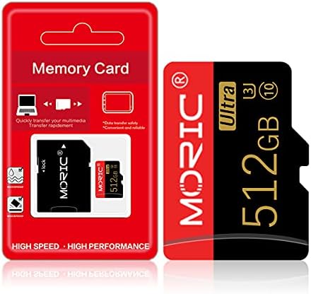 Карта памет 512 GB Micro SD Card 512 GB High Speed Class 10 за смартфони / Фотоапарати / Таблети / Nintendo-Switch и летателни апарати