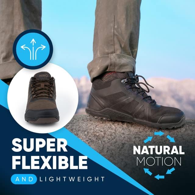 Мъжки обувки Xero Shoes DayLite Hiker Fusion Boot - Леки пешеходни или ежедневни обувки