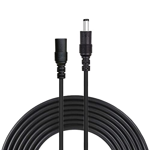 Liwinting удлинительный кабел за постоянен ток с дължина 5 метра/16,4 фута, включете адаптера на захранване 12 vdc, удлинительный кабел 5.5 mm x 2,1 мм от мъжа към жената, удлините