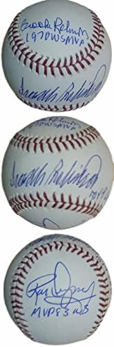 Балтиморские Ориолс MVP С Автограф OML Baseball Dempsey Frank & Brooks JSA 12658 - Бейзболни топки с Автографи