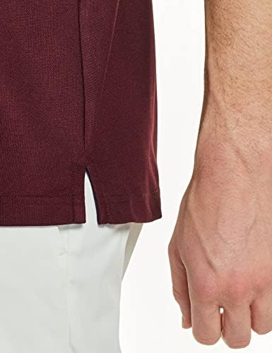 Мъжки Ризи Поло TSLA С Къс ръкав, бързо съхнещи Риза За голф Regular fit, Обикновена Тениска Sports Performance Dri Flex Tech