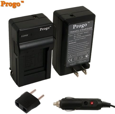 Захранване Progo (две литиево-йонни акумулаторни батерии и карманное зарядно устройство ac/dc с автомобилен адаптер и вилица от САЩ до Европа), който е съвместим с Sony NB-BX1, DSC-RX1 DSC-RX1R DSC-RX100 DSC-RX100 II