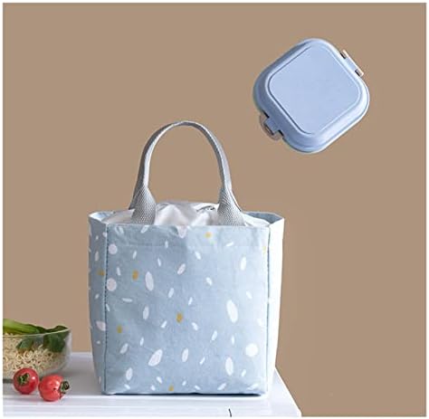 CCBUY Чанта-обяд-бокс на съвсем малък, Самозалепваща чанта за пикник на Открито, Преносим Мини чанта-тоут, самозалепваща чанта (Цвят: A, Размер: 20 * 19 * 13 см)