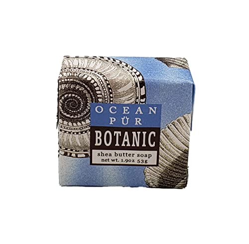 Комплект за ботанически колекции Greenwich Bay Trading Company: Ocean Pur - 2 унции мини-сапун в опаковка + 2 унции мини-лосион с масло от шеа.