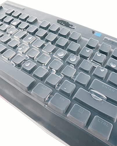 Калъф за клавиатура за механична геймърска клавиатура Corsair K70 RGB TKL без ключ Защитно фолио за клавиатура K70 RGB TKL - Прозрачен
