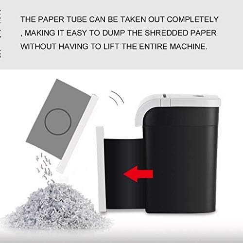 SHYPT Office Shredder - Преносим Шредер Хартия за Малък домашен десктоп, Картички