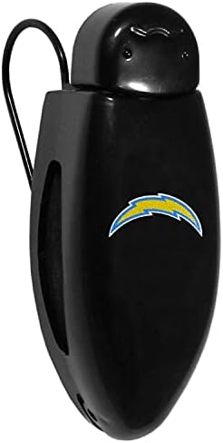 Скоба за козирка Siskiyou Sports NFL Los Angeles Chargers за слънчеви очила, Черен, Един размер