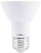 Led крушка Cree Lighting PAR20-50W-P1-30K-15SP-E26-U1 E26-U1 Pro серия PAR20 за вътрешно осветление с Мощност 50 W, еквивалентна led крушка (с регулируема яркост) 530 лумена, ярко бяла 3000 До 1 опаковка