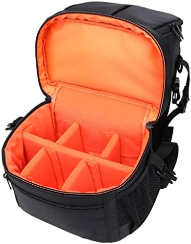 MJWDP Водоустойчив-рефлексен фотоапарат, раница на раменете си, светоотражающая ленти, калъф за видео-статив, чанта за снимане на открито, пътни чанти (цвят: D, размер: 40x26x16 см)