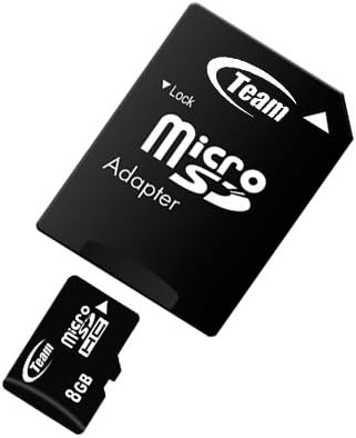 Високоскоростна карта памет microSDHC Team 8GB Class 10 20 MB/Сек. Невероятно бърза карта на T-Mobile Pulse Mini Sharp Sidekick Sharp Sidekick LX. В комплекта е включен и безплатен високоскоростен USB адаптер. Идва