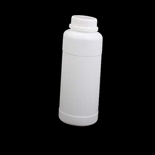X-DREE 2 елемента 17-Унционный пластмасов контейнер от полиетилен с висока плътност, бял с тесен провлак за съхранение на течни реагенти за еднократна употреба (2 елемента от 17-унционный пластмасов контейнер от полиетилен