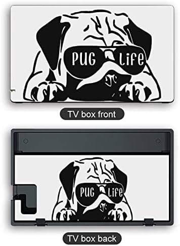 Pug Life Пълен Комплект Защитни Стикери за конзолата Nintendo Switch и Switch Slim Lite Skin