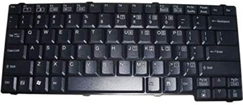 Клавиатура за лаптоп HQRP е съвместима с Acer TravelMate 2420/2423NWXCI/2423WXCI/2423WXMI Замяна на лаптопа плюс поставка HQRP