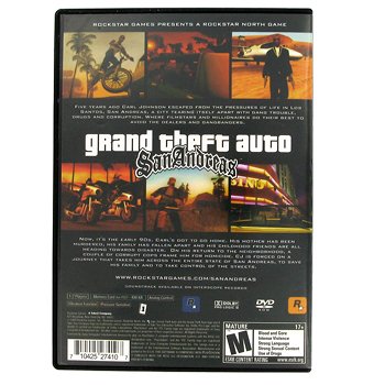 Grand Theft Auto San Andreas за Playstation 2