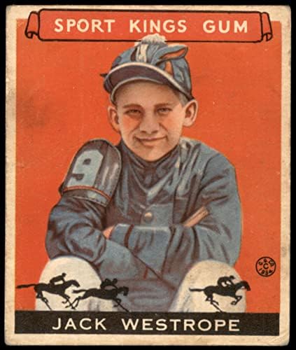 1933 Goudey Sport Kings 39 Джак Уэстроп (Бейзболна картичка) GD+