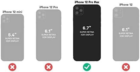 Калъф и кобур СЕРИЯ OtterBox DEFENDER за iPhone 12 Pro Max - Черен