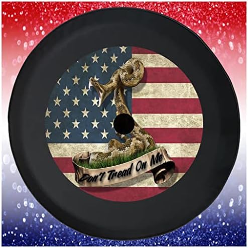 Седалките за резервни гуми JL DTOM 2-аз Изменение на Американския Знамето Черен Цвят от 32 до 33 См, с Отвор за резервна камера