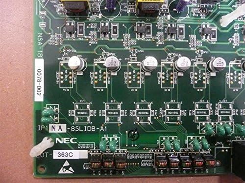 NEC Aspire IP1NA-8SLIDB-A1 8-портов такса за разширяване на Аналогова станция 0891018