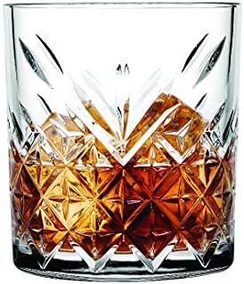 Комплект чаши за уиски LaModaHome Timeless, състоящ се от 6 Продуктова Чаши премиум качество за Пиене бърбън, скоч уиски, спиртни Напитки, Коктейли, Ракия, Старомодни Чаши за Коктейли, подаръци за Мъже Brothers
